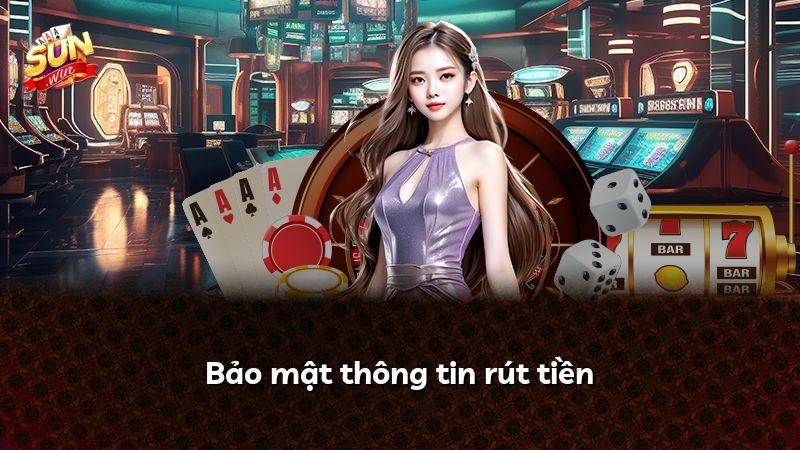 Bảo mật thông tin rút tiền