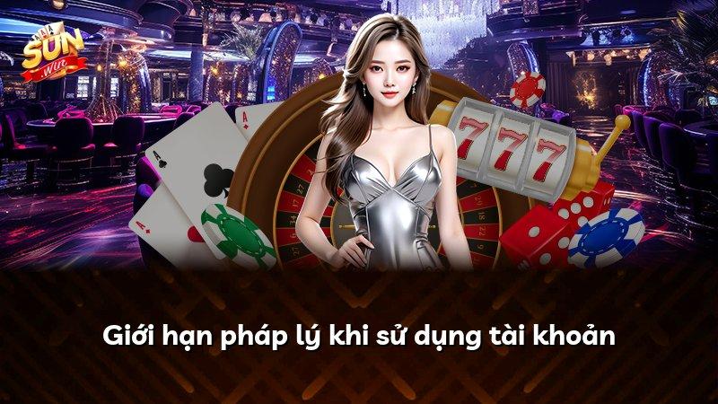 Giới hạn pháp lý khi sử dụng tài khoản