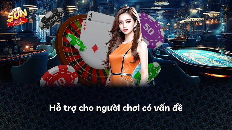 Hỗ trợ cho người chơi có vấn đề