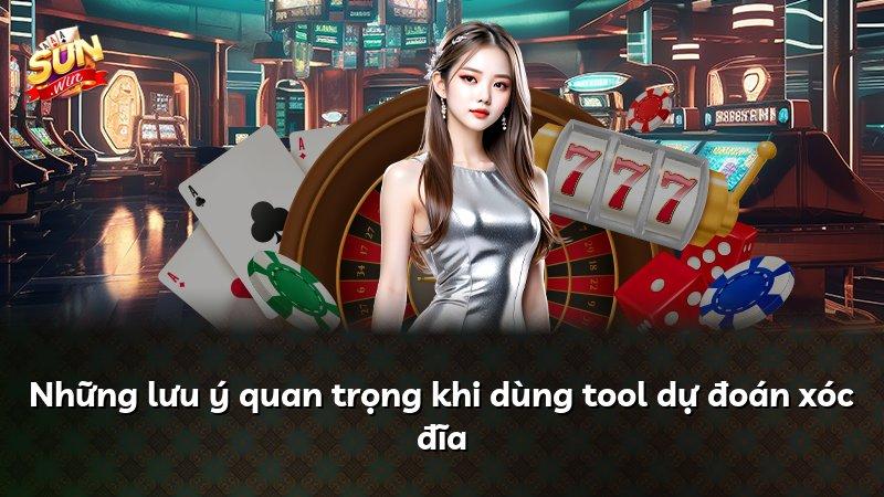 Những lưu ý quan trọng khi dùng tool dự đoán xóc đĩa